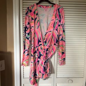 Lilly Pulitzer Karlie Wrap Romper